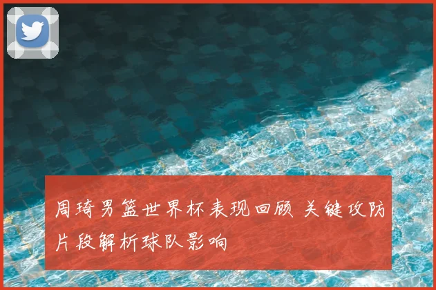 周琦男篮世界杯表现回顾 关键攻防片段解析球队影响